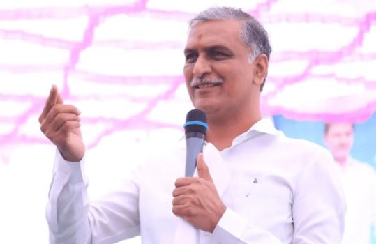  Brs Should Win Once Again..: Minister Harish Rao-TeluguStop.com