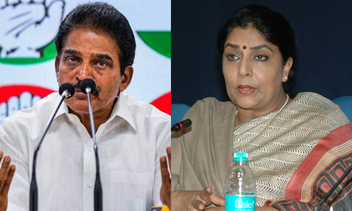  Kamma Leaders Led By Renuka Chowdary Met Kc Venugopal Details, Telangana Congres-TeluguStop.com