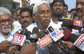  Tjs President Kodandaram Met With Rahul Gandhi..!-TeluguStop.com