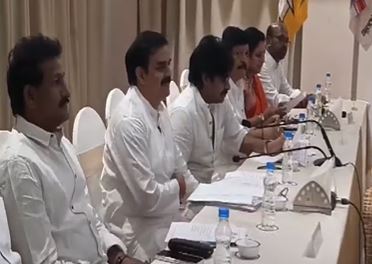 Tdp-janasena Coordination Committee Meeting Concluded Tdp-janasena Coordination Committee Meeting Concluded-TeluguStop.com