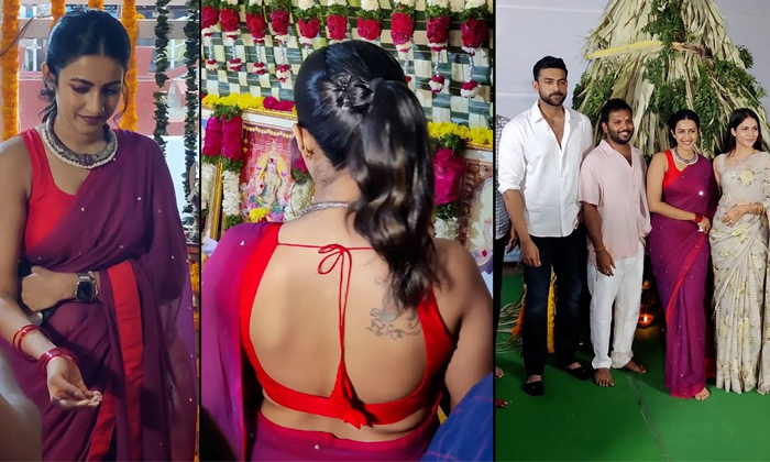  Does The Tattoo On Niharikas Back Mean The Same-TeluguStop.com