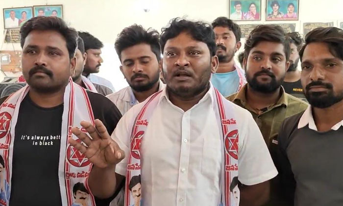  Jana Sena Candidate Faces Protest From His Own Party, Jana Sena ,mekala Sathe-TeluguStop.com