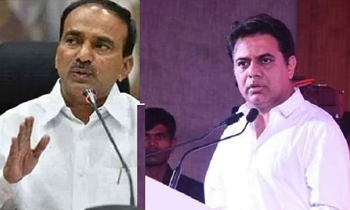  Minister Ktr Sensational Comments On Etela Revanth Reddy Rajasingh , Telangana E-TeluguStop.com