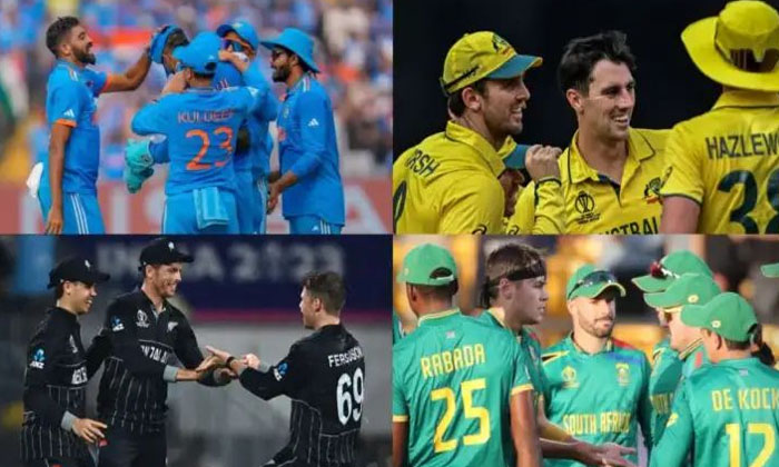  These Are The Four Teams That Will Reach The Semifinals Of The Odi World Cup, O-TeluguStop.com