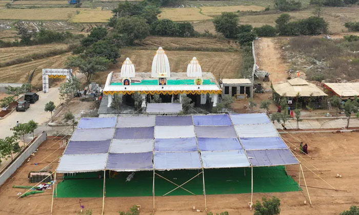 Telugu Temple, Boorugpalli, Devotional, Hari Krishna, Hindu Temple, Infratech, S