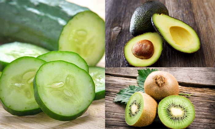 Telugu Avocado, Cucumber, Diabetes, Green Smoothie, Tips, Healthy Foods, Kiwi-Te