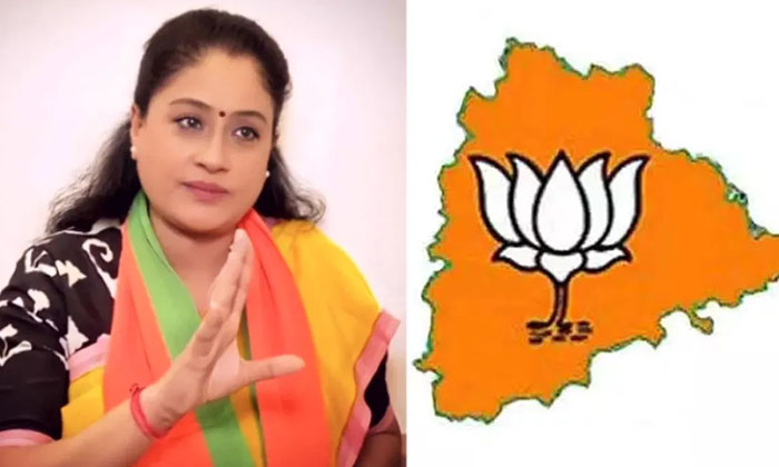  Big Shock For Bjp.. Vijayashanti In Congress , Vijayashanti, Bjp , Brs Party-TeluguStop.com