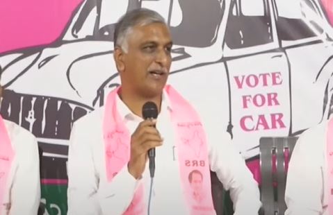  Bjp Has No Right To Ask For Votes..: Minister Harish Rao-TeluguStop.com