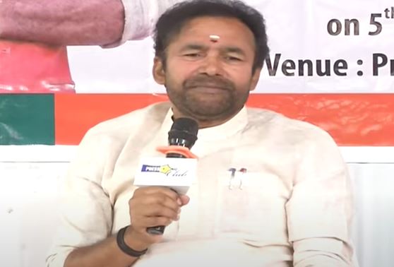  Democracy Has Become A Hostage In The Hands Of A Family..: Kishan Reddy-TeluguStop.com