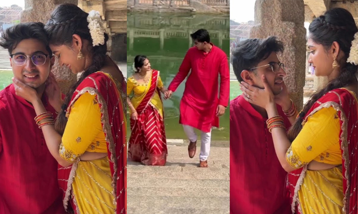  Krishna Mukunda Murari Serial Actress Prerana Wedding Video-TeluguStop.com