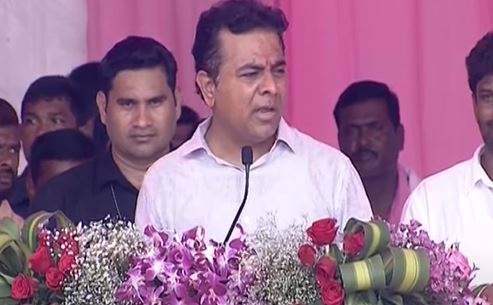  Elections Between Delhi Aristocrats And Telangana People..: Ktr-TeluguStop.com