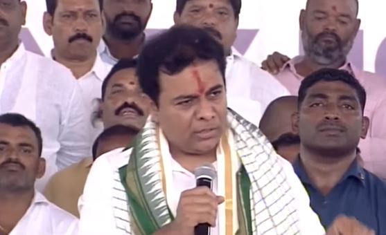  We Will Teach The Congress In A Democratic Manner.. Ktr-TeluguStop.com