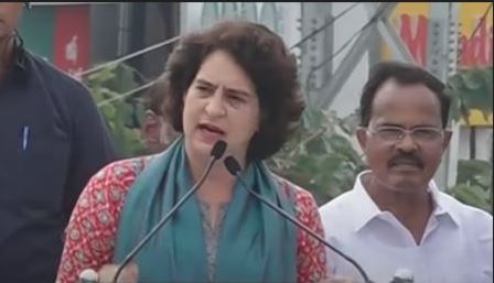  If We Give One Chance We Will Develop And Show..: Priyanka Gandhi-TeluguStop.com