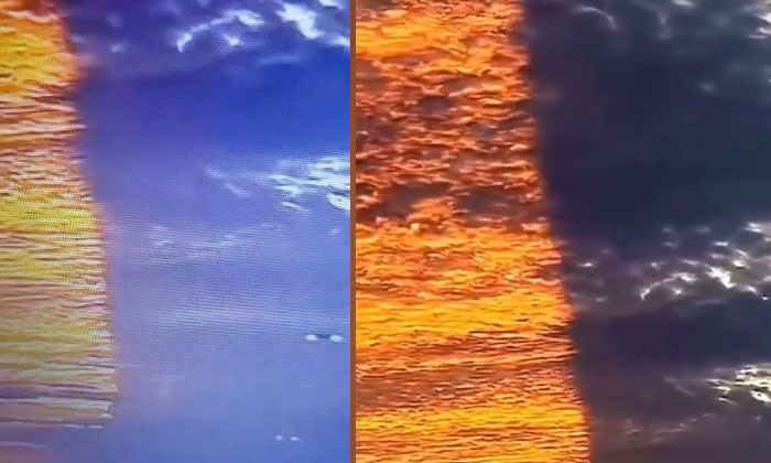  The Sky Split Into Two Parts In Florida If You See The Video , Viral Video, Late-TeluguStop.com