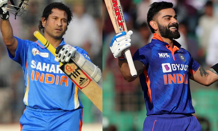  Virat Kohli Missed The Chance To Break Sachin Tendulkar Record Details, Virat Ko-TeluguStop.com