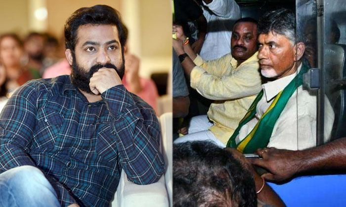  Will Junior Ntr Support To Chandrababu Naidu Details Here Goes Viral In Social M-TeluguStop.com
