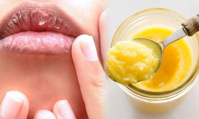  Best Ways To Use Ghee For Chapped And Dry Lips In Winter , Winter, Chapped Lip-TeluguStop.com