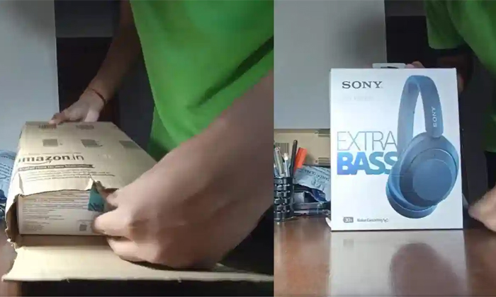 Amazon Customer Orders Sony Headphones Gets Toothpaste Instead Details, Online S Amazon Customer Orders Sony Headphones Gets Toothpaste Instead Details, Online S-TeluguStop.com
