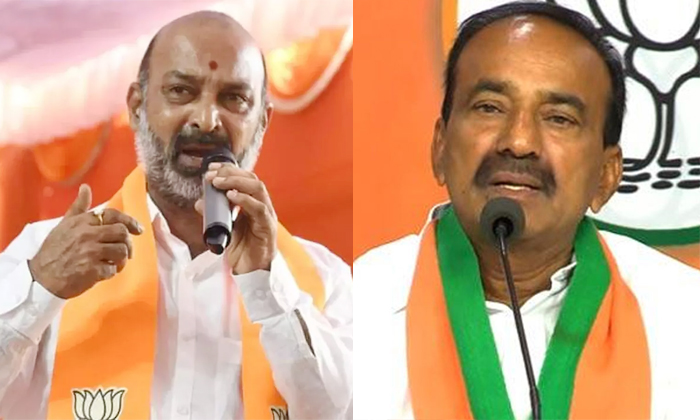 Telugu Amit Shah, Bandi Sanjay, Etela Rajender, Kishan Reddy, Telangana Bjp, Tel