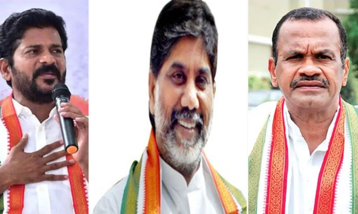 Telugu Cm Kcr, Congress, Komativenkat, Revanth Reddy, Seethakka, Telangana-Polit
