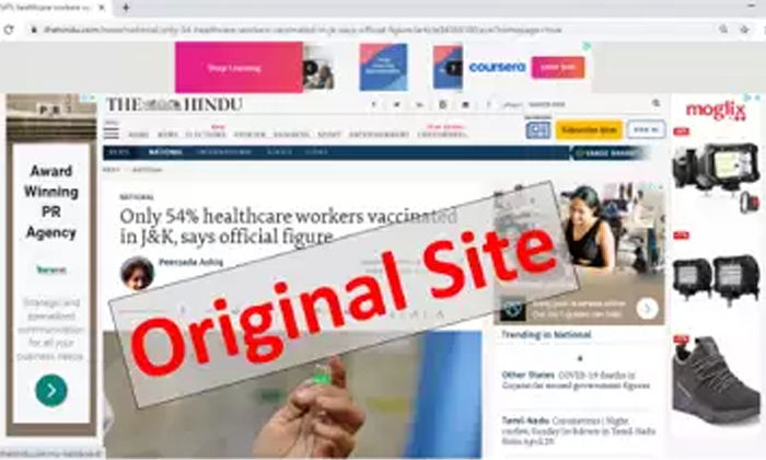  How To Distinguish Between A Fake Website And An Original Website , Fake Website-TeluguStop.com