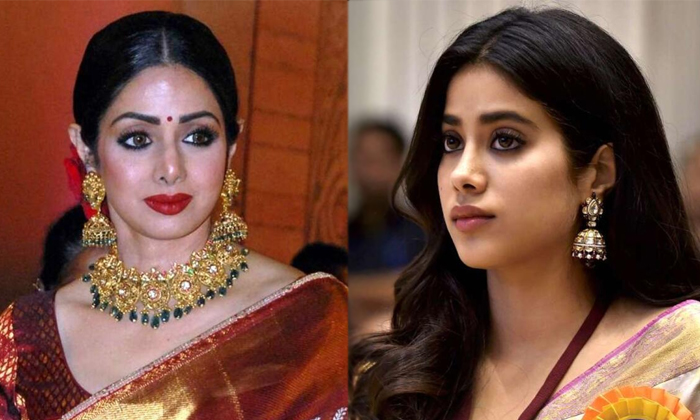  Janhvi Kapoor Emotional Comments About Her Mother Sridevi Details, Janhvi Kapoor-TeluguStop.com