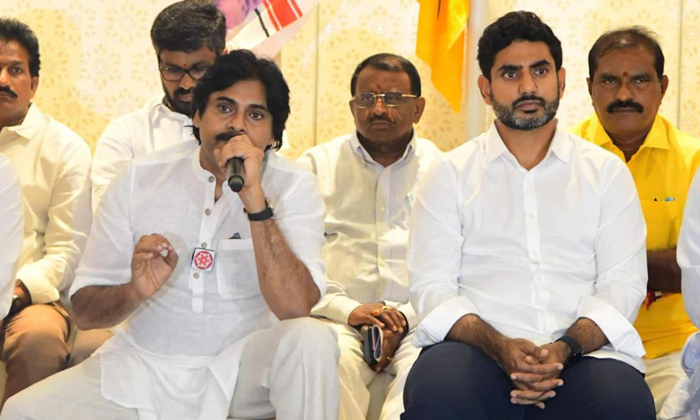  Nara Lokesh Is Following Pawan Kalyan Out Of Fear Of Defeat Details, Ap Politics-TeluguStop.com