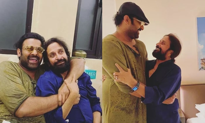  Prabhas Gave An Expensive Gift To The Teacher Who Taught Him Acting Do You Know-TeluguStop.com