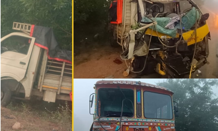  Six People Died In Different Road Accidents In Nalgonda District , Nalgonda, Ram-TeluguStop.com