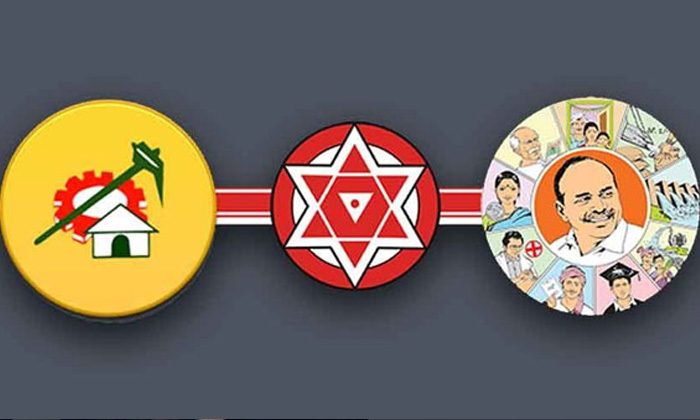  Tdp, Janasena, Pavan Kalyan, Ysrcp, Ap Elections, Election Commission Of India,-TeluguStop.com