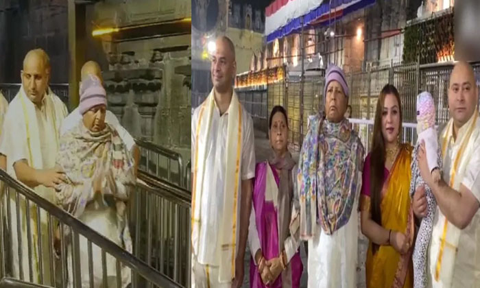  Rjd Leader ,lalu Prasad Yadav Visit Tirumala Srivari, Tirumala, Tejashwi Yadav-TeluguStop.com