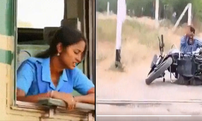  Be Careful While Crossing The Train.. The Ad Is Making The Netizens Emotional ,-TeluguStop.com