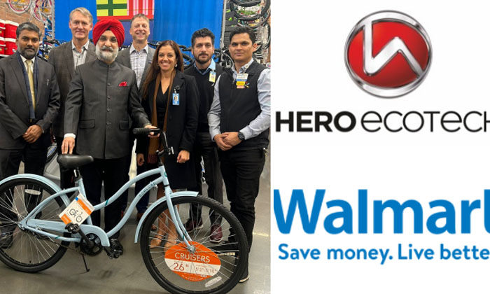Walmart India bicycles Hero Ecotech Make in India