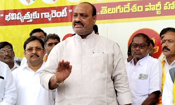  Atchennaidu Comments On Ycp Constituency Incharges Change, Atchennaidu , Ycp Con-TeluguStop.com