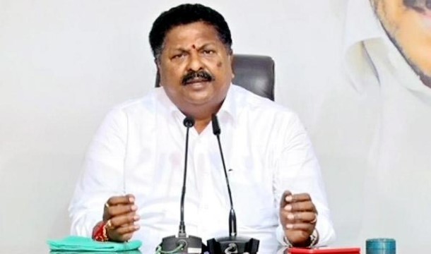  Chandrababu Should Be Ashamed Of Cm Jagan..: Minister Karumuri-TeluguStop.com