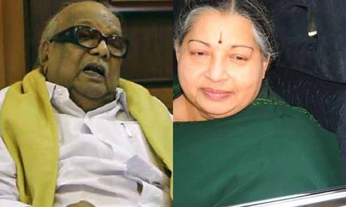  Karunanidhi About Jayalalitha, Karunanidhi , Jayalalitha , Tamil Nadu , Politics-TeluguStop.com