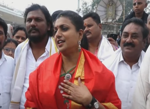  No Objection To Whoever Is Given The Nagari Seat..: Minister Roja-TeluguStop.com