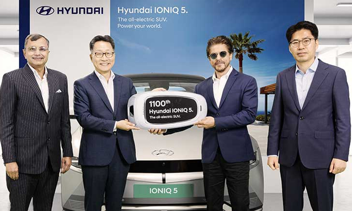 Telugu Bollywood, Electric Car, Hyundai Car, Hyundai Ioniq, Shahrukh Khan, Shahr