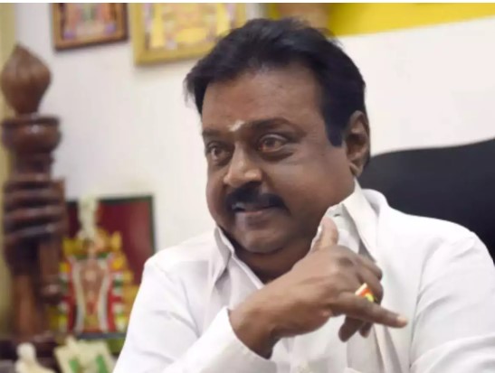  Dmdk Chief And Film Actor Vijayakanth Passed Away-TeluguStop.com