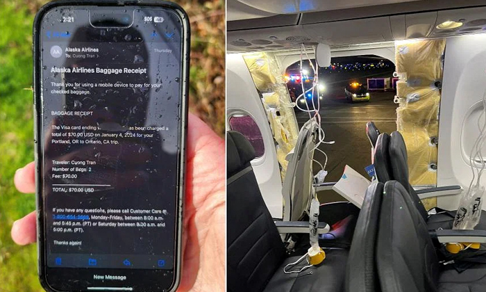  Alaska Airlines Flight Incident Apple Iphone Survives 16000ft Drop Details, Alas-TeluguStop.com