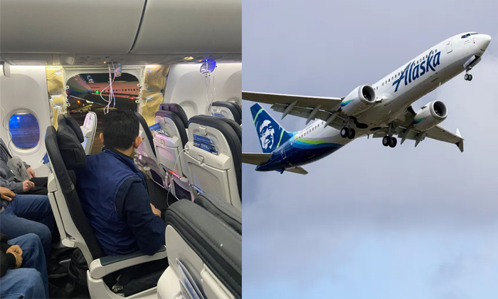  Alaska Incident Us Aviation Regulator Grounds All Boeing 737-9 Max Planes Detail-TeluguStop.com