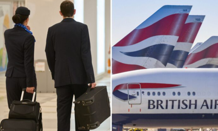  British Airways Crew Member Dies In Front Of Passengers,british Airways, Flight-TeluguStop.com