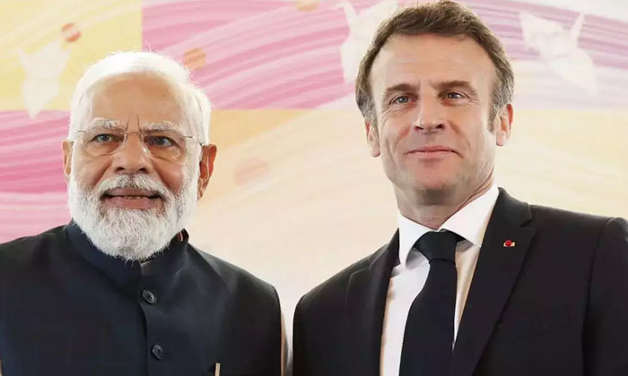  France To Welcome 30,000 Indian Students By 2030: President Macron On 75th Repub-TeluguStop.com