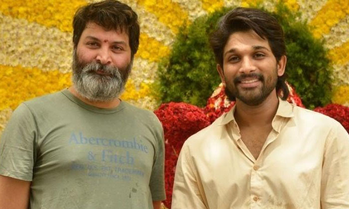  Trivikram Is Changing The Entire Story For Allu Arjuns Film, Allu Arjun , Gunt-TeluguStop.com