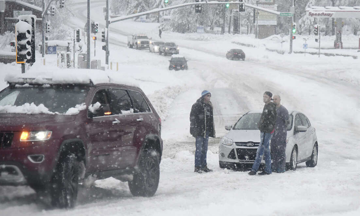  Massive Winter Storm Sweeps Across Us High Power Outages Gas Demand To Pose Frig-TeluguStop.com