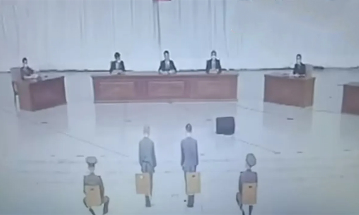  North Korean Teenagers Handcuffed Sentenced To Hard Labor For Watching K Dramas-TeluguStop.com