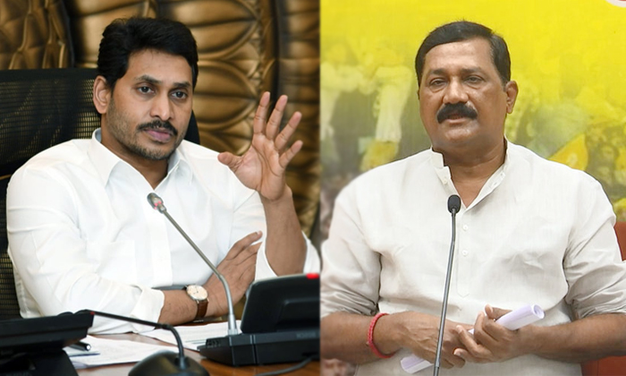  Tdp Leader Ganta Srinivasa Rao Was Furious Over Cm Jagan Comments-TeluguStop.com