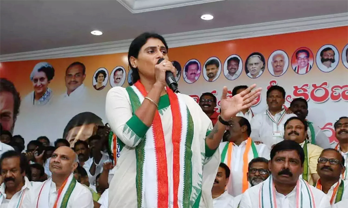  There Was No Development In Ap Under The Rule Of Tdp And Ycp Sharmila Details, A-TeluguStop.com