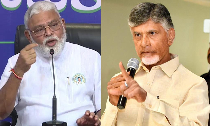  What Vision Does Chandrababu Have Minister Ambati Details, Ap Politics, Chandra-TeluguStop.com