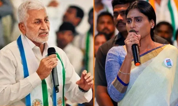  Ys Sharmila Asked Questions To Ycp Senior Leader Vijayasai Reddy , Ys Sharmila,-TeluguStop.com